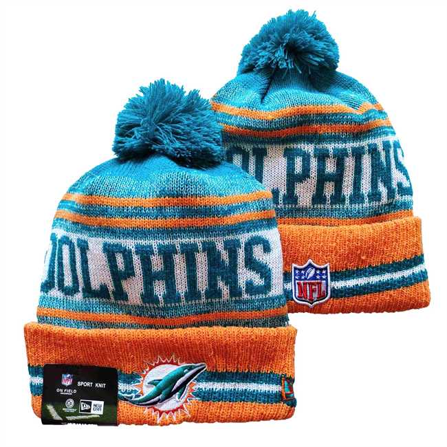 Miami Dolphins 2025 Knit Hats 002,We sell and wholesale Miami Dolphins 2025 Knit Hats 002 on line form chian!